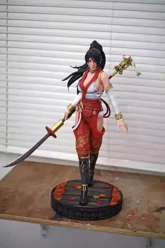 Momiji Dead or Alive Fan Art Statue 3d Printable 3D print model