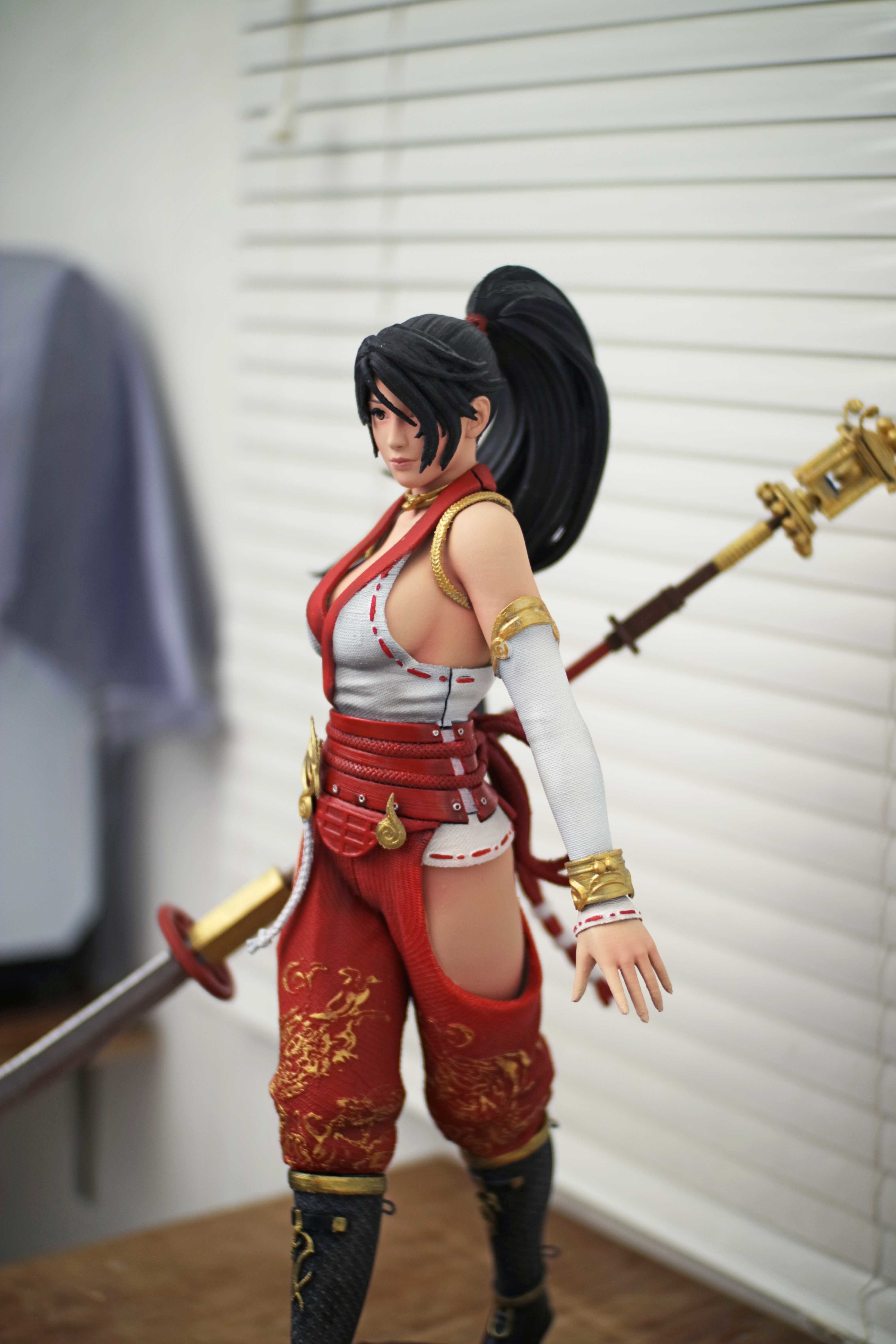 Momiji Dead or Alive Fan Art Statue 3d Printable 3D print model_5