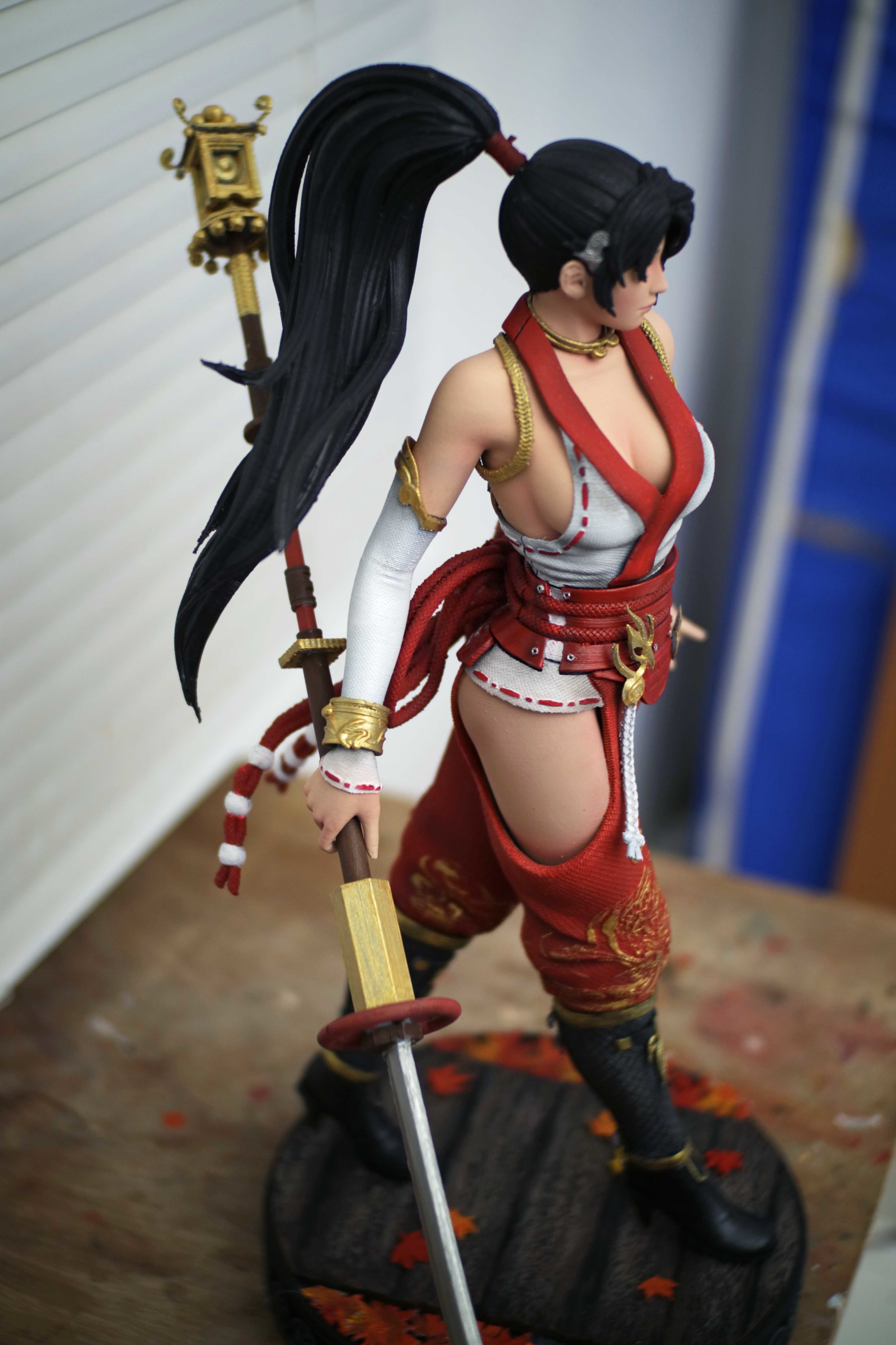 Momiji Dead or Alive Fan Art Statue 3d Printable 3D print model_3