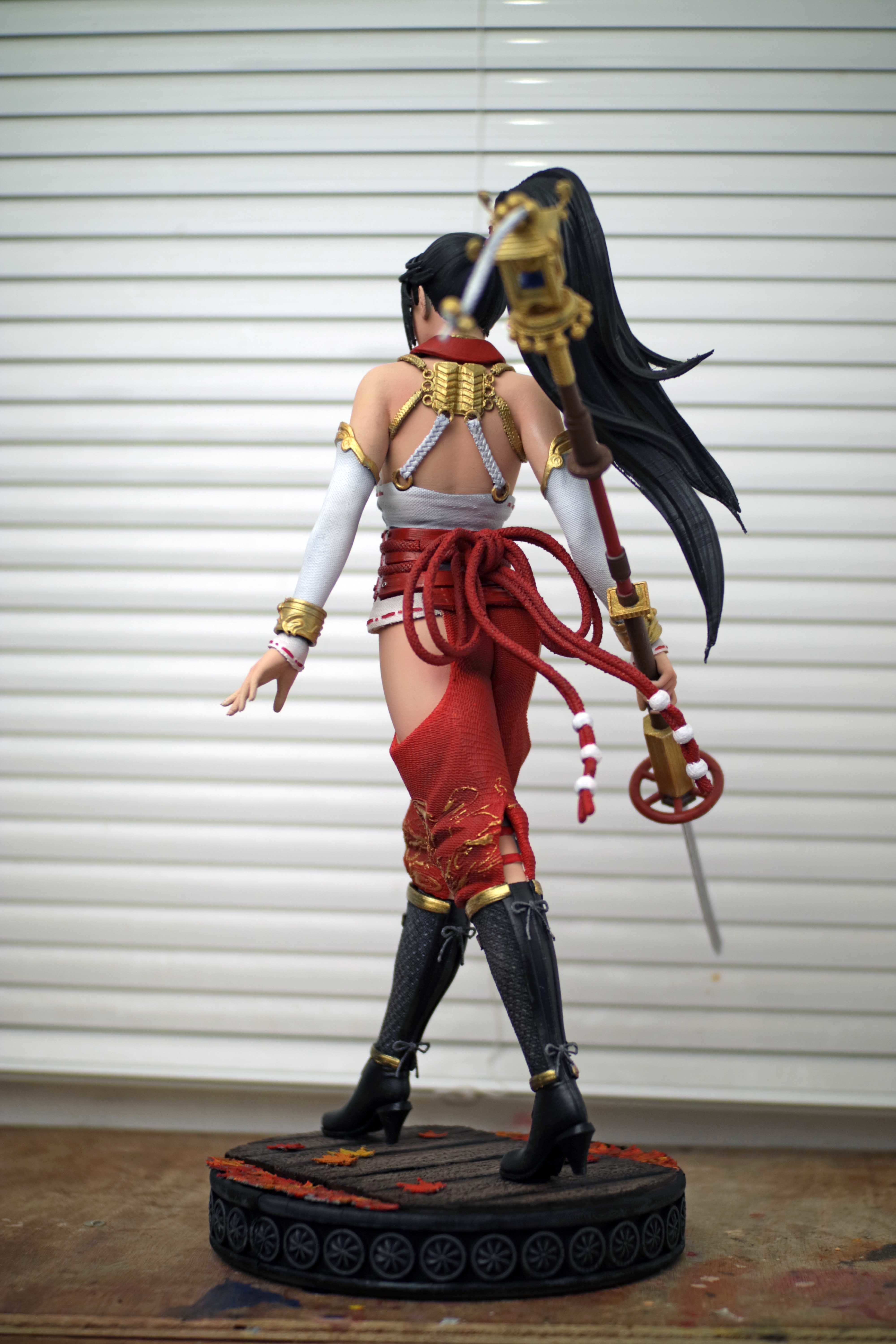 Momiji Dead or Alive Fan Art Statue 3d Printable 3D print model_7