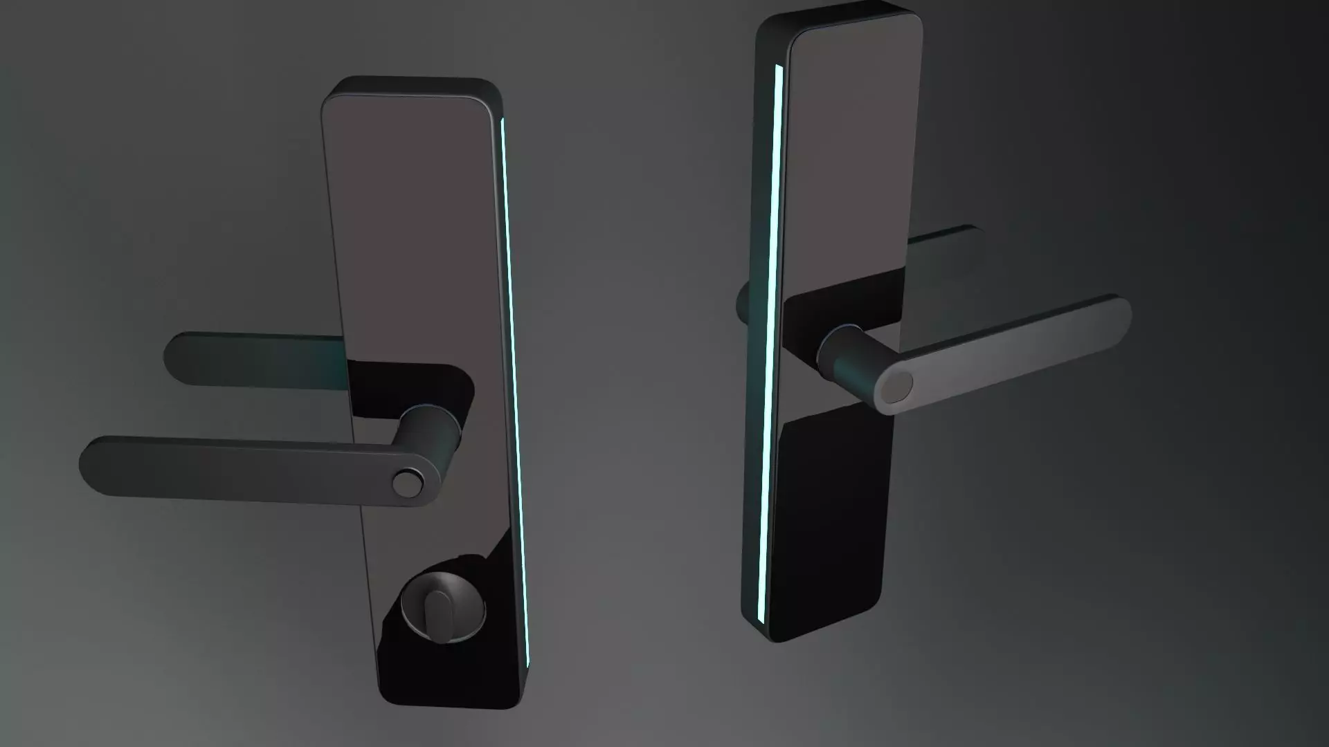 Smart Door Lock 3D model
