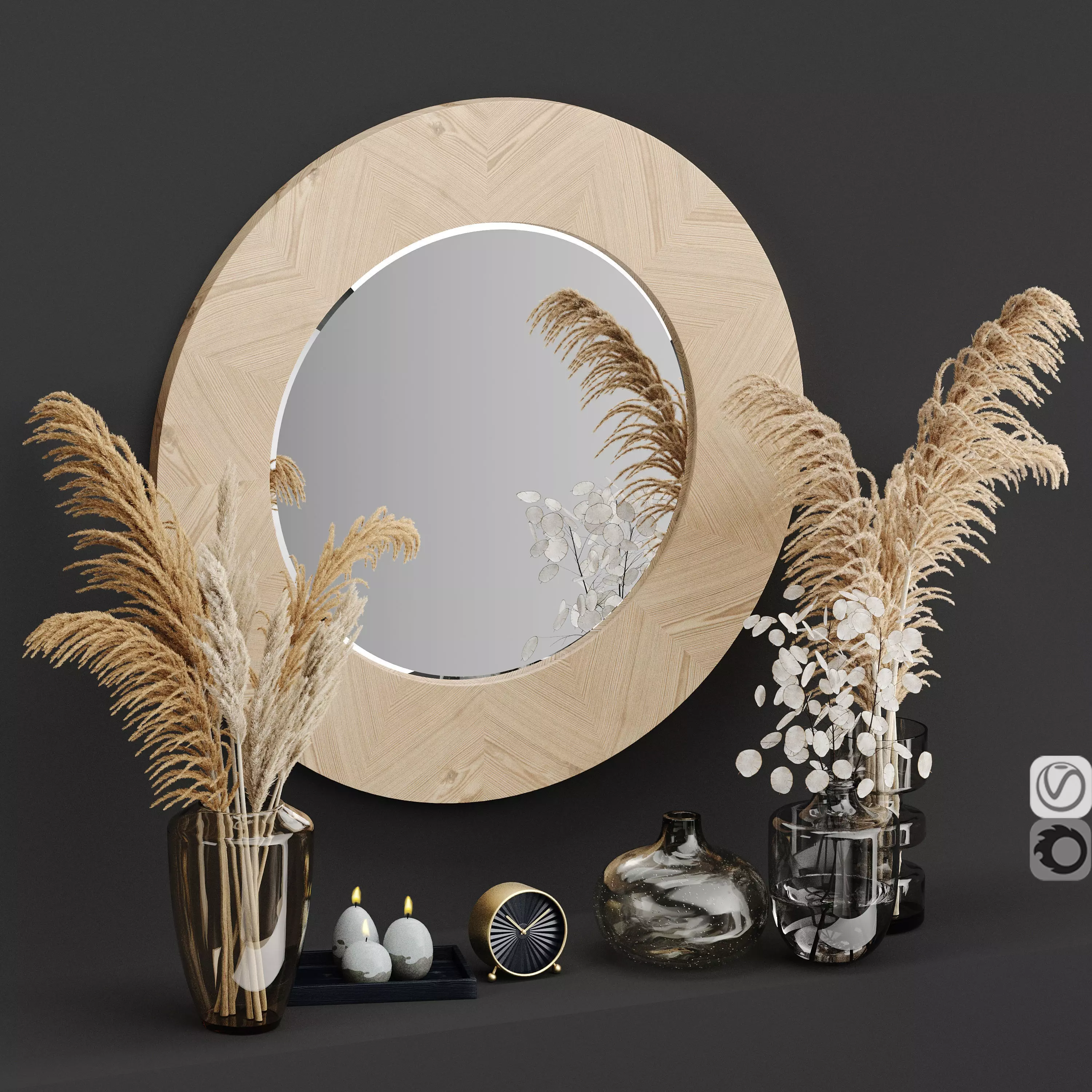 Decorative Set No1 3D model
