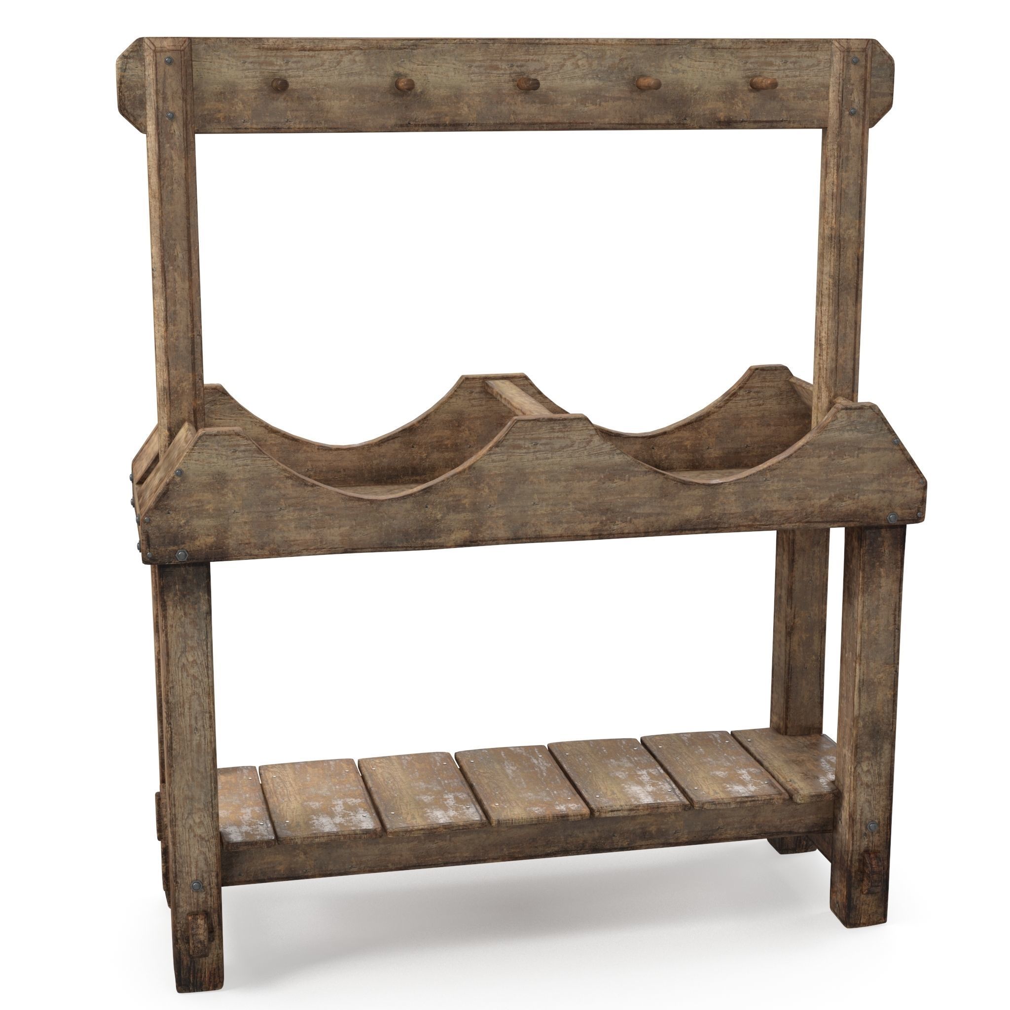 Floorstanding Double Barrel Stand