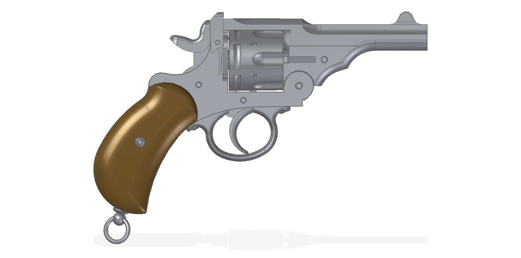 Webley Mk I 3D model_6
