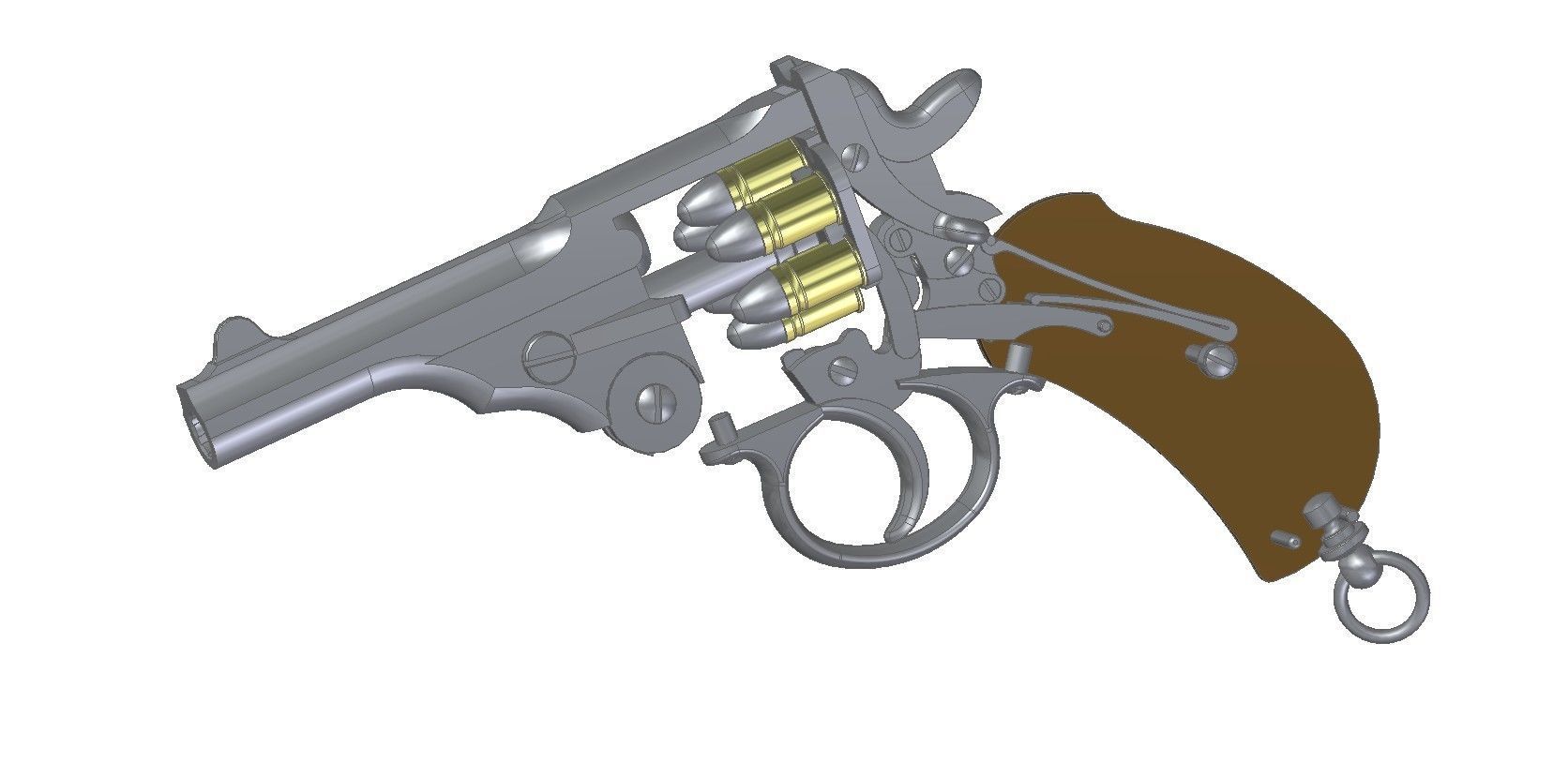 Webley Mk I 3D model_11
