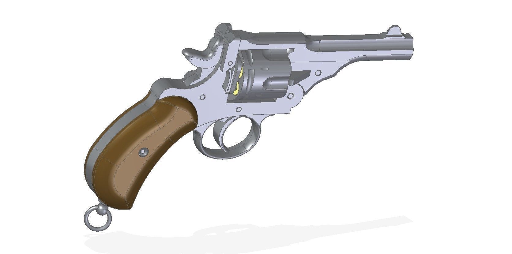 Webley Mk I 3D model_9