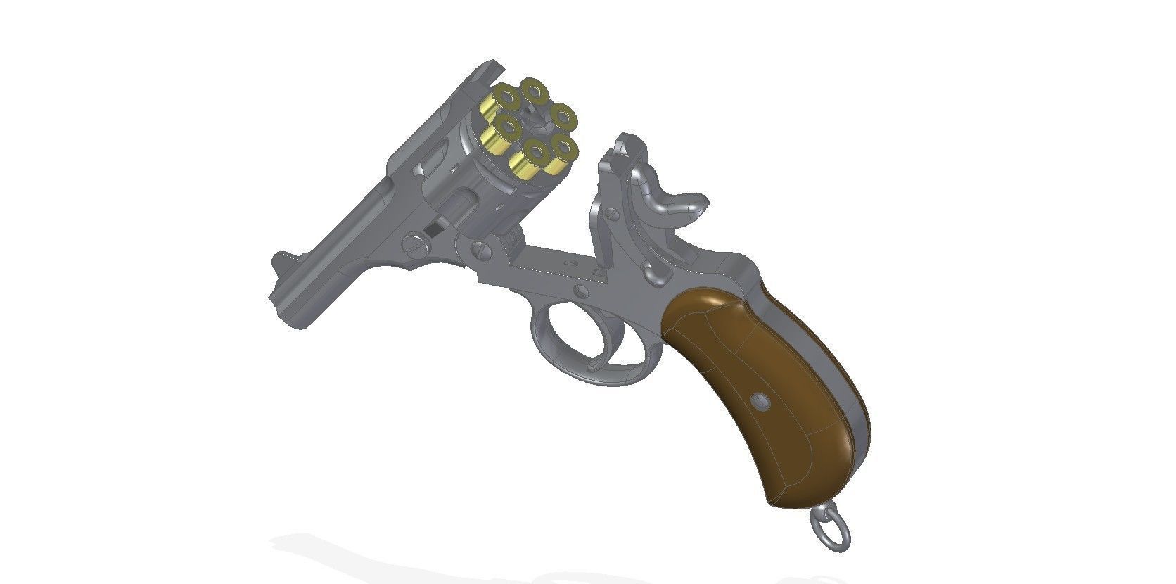 Webley Mk I 3D model_16