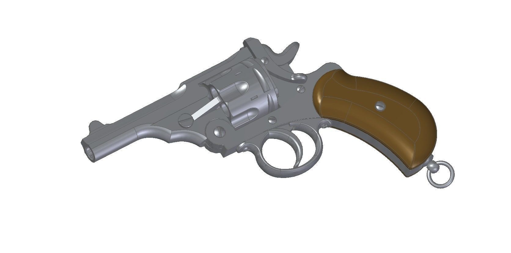 Webley Mk I 3D model_7