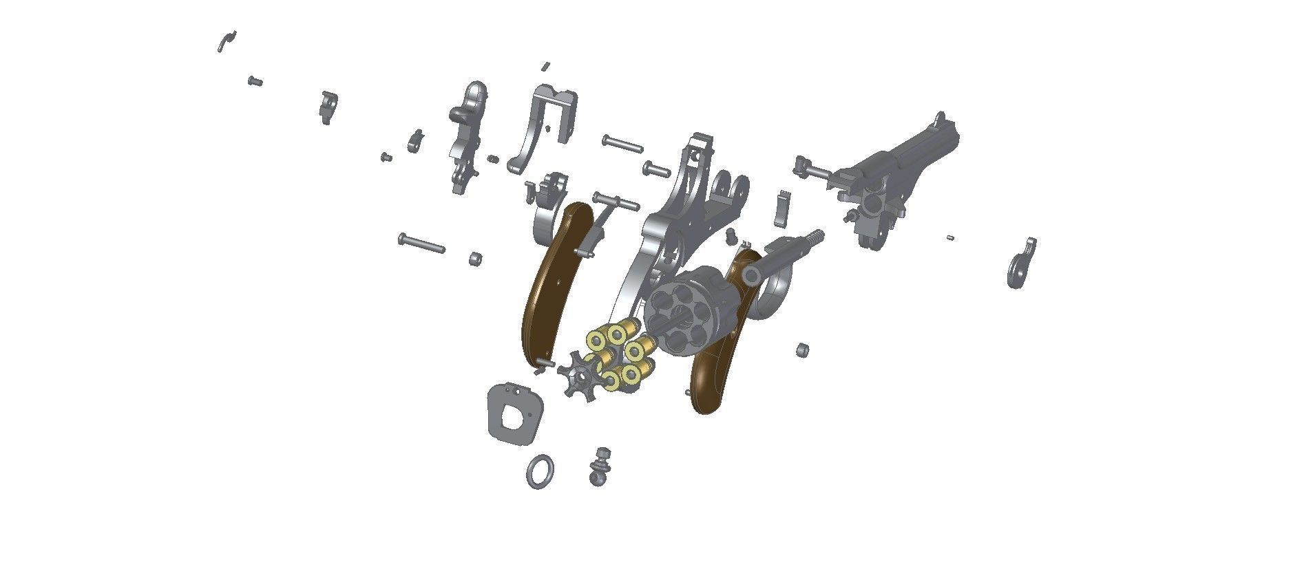 Webley Mk I 3D model_2