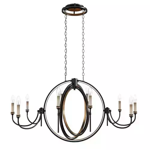 Eurofase INFINITY  OVAL CHANDELIER