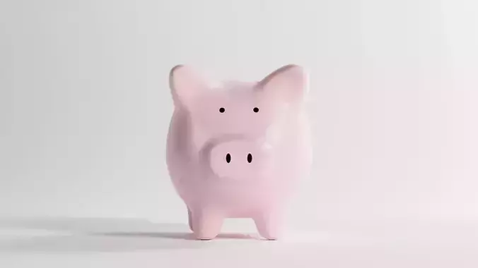 Piggy bank 3D model