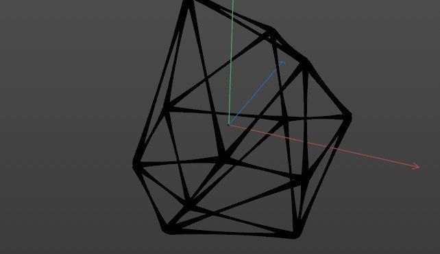 Straching Object Using MoGraph Animation Low-poly 3D model_13