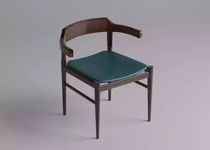 Wood Armchair