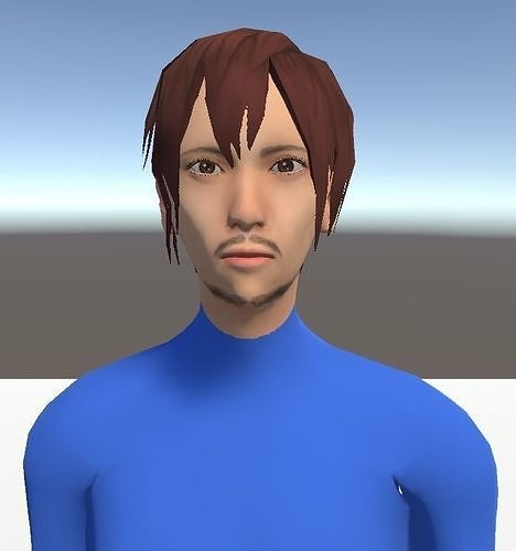 Unity Humanoid Model Male 005 Free 3D model