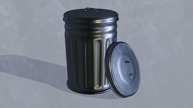 Rubbish Bin 3D model