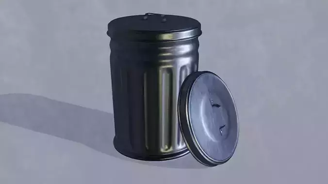 Rubbish Bin 3D model