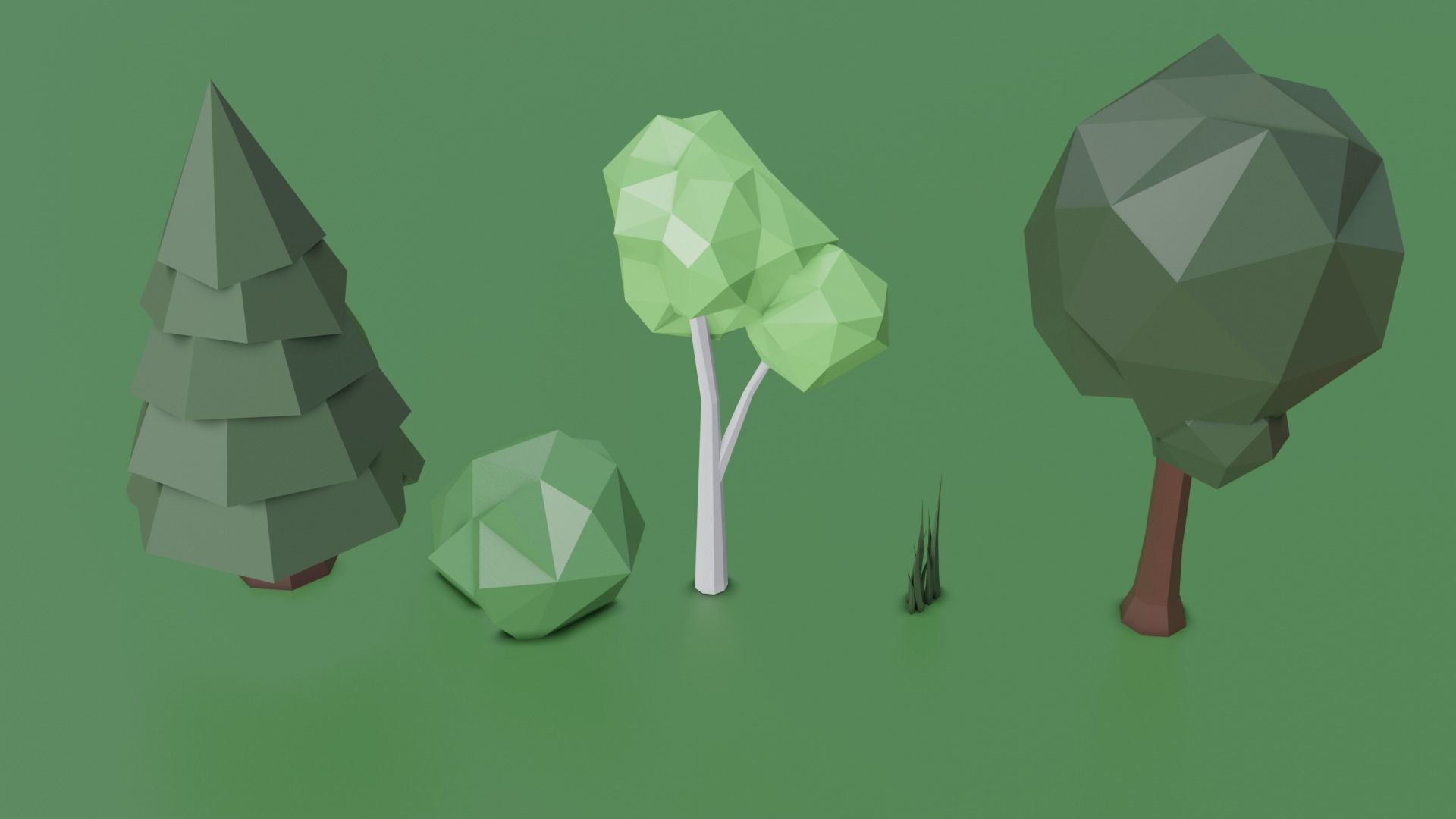 Medieval MegaPack - Low Poly Assets Low-poly 3D model_10
