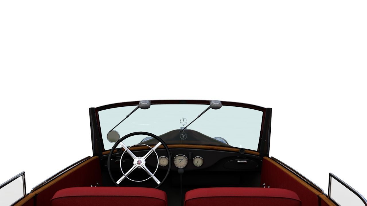MERCEDES-BENZ TYPE 170V CABRIOLET B 1936 3D model_8