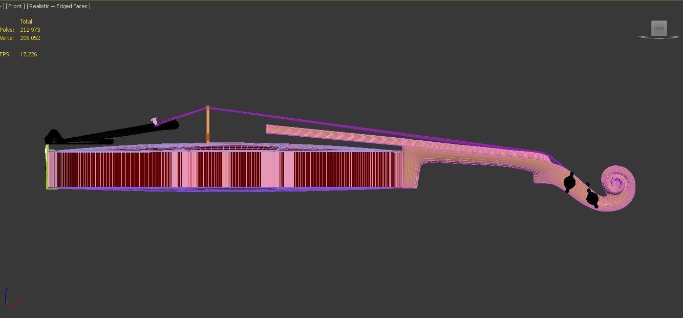 ViolinParksons CV101 3D model_3