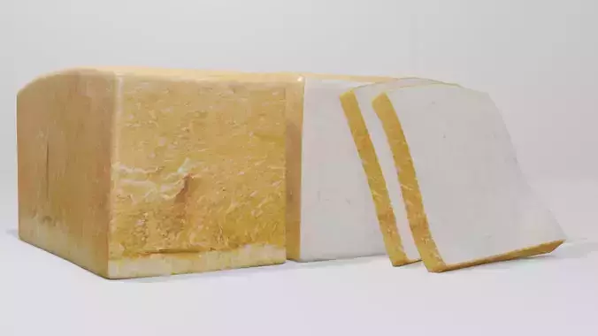 3D Sliced bread 
