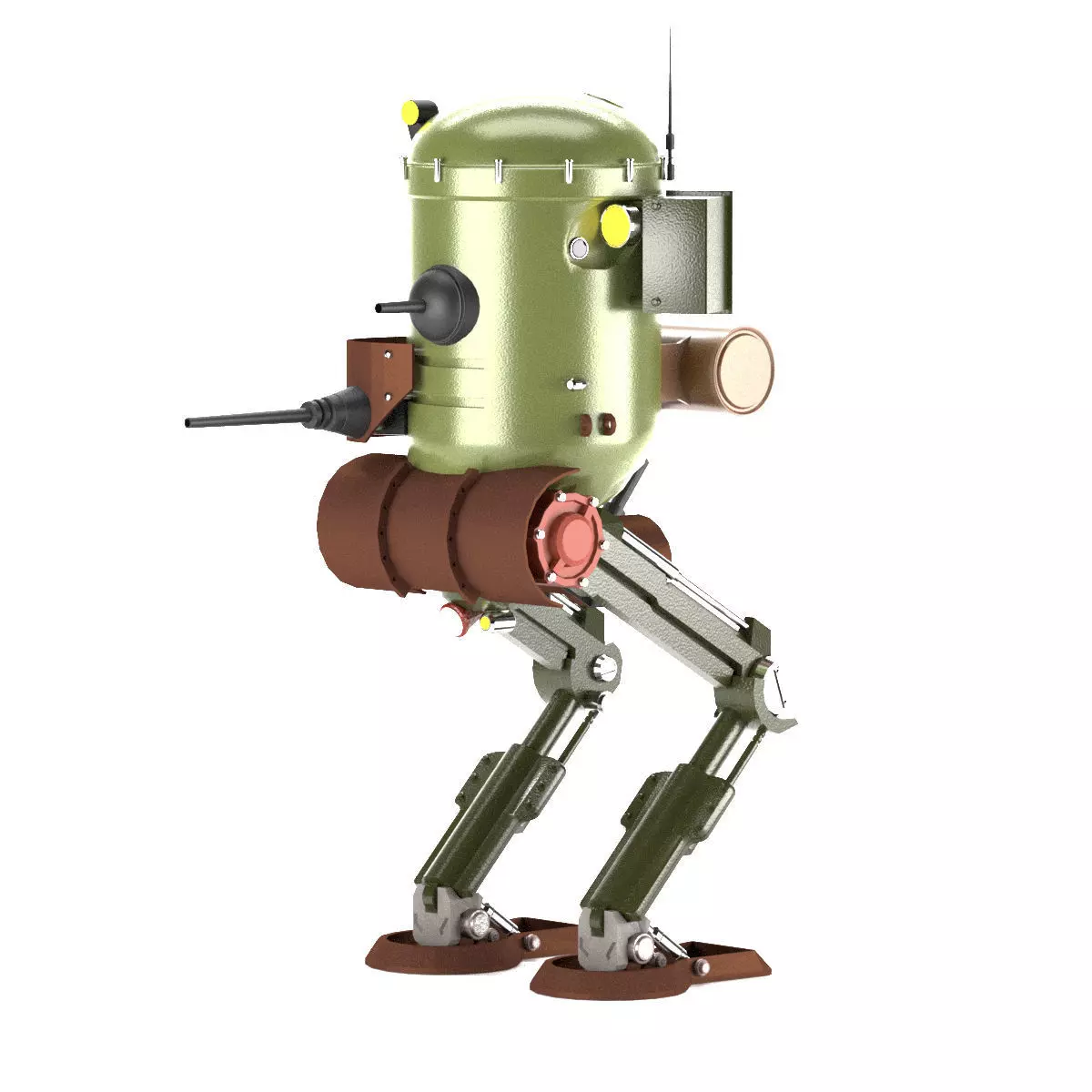 Fighting mech of the republic 3D model