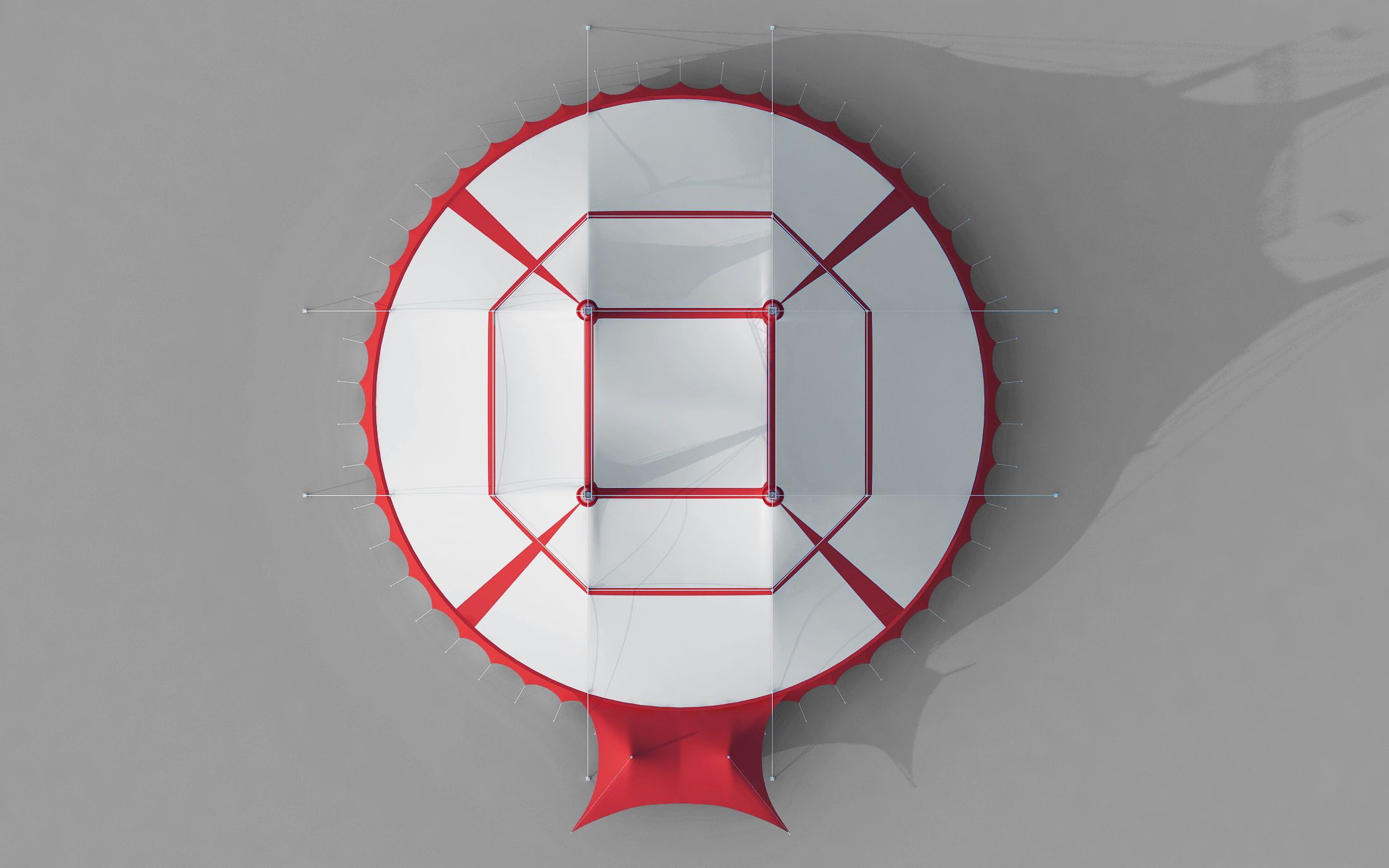 Circus tent 3D model_10