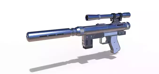 Blaster pistol SE-14R of Lando Calrissian