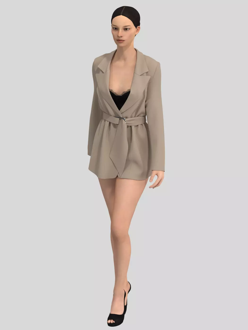 jacket clo3d 3D model_0