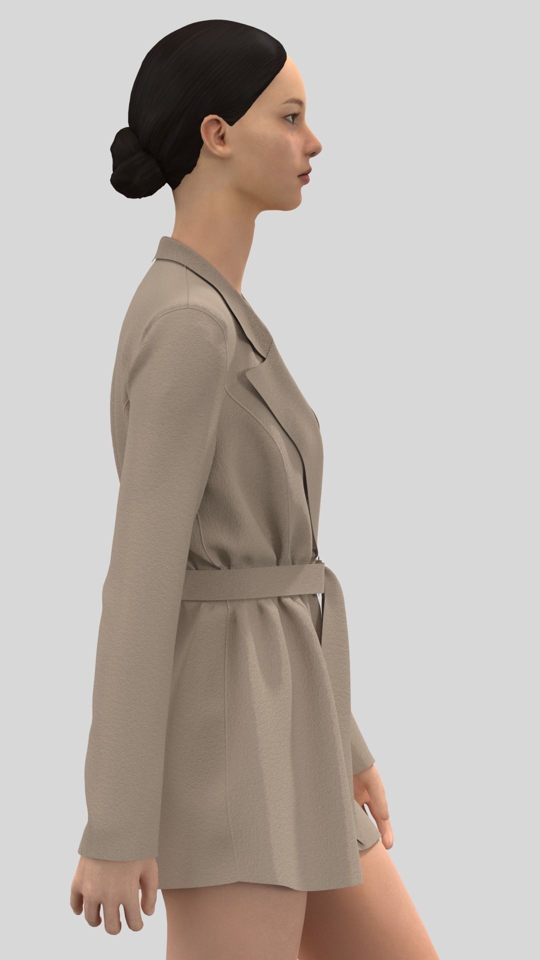 jacket clo3d 3D model_5