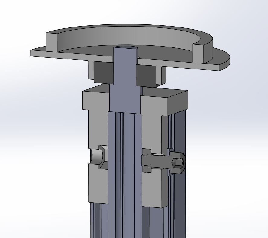 Simple and fast Spool holder 3D print model_7
