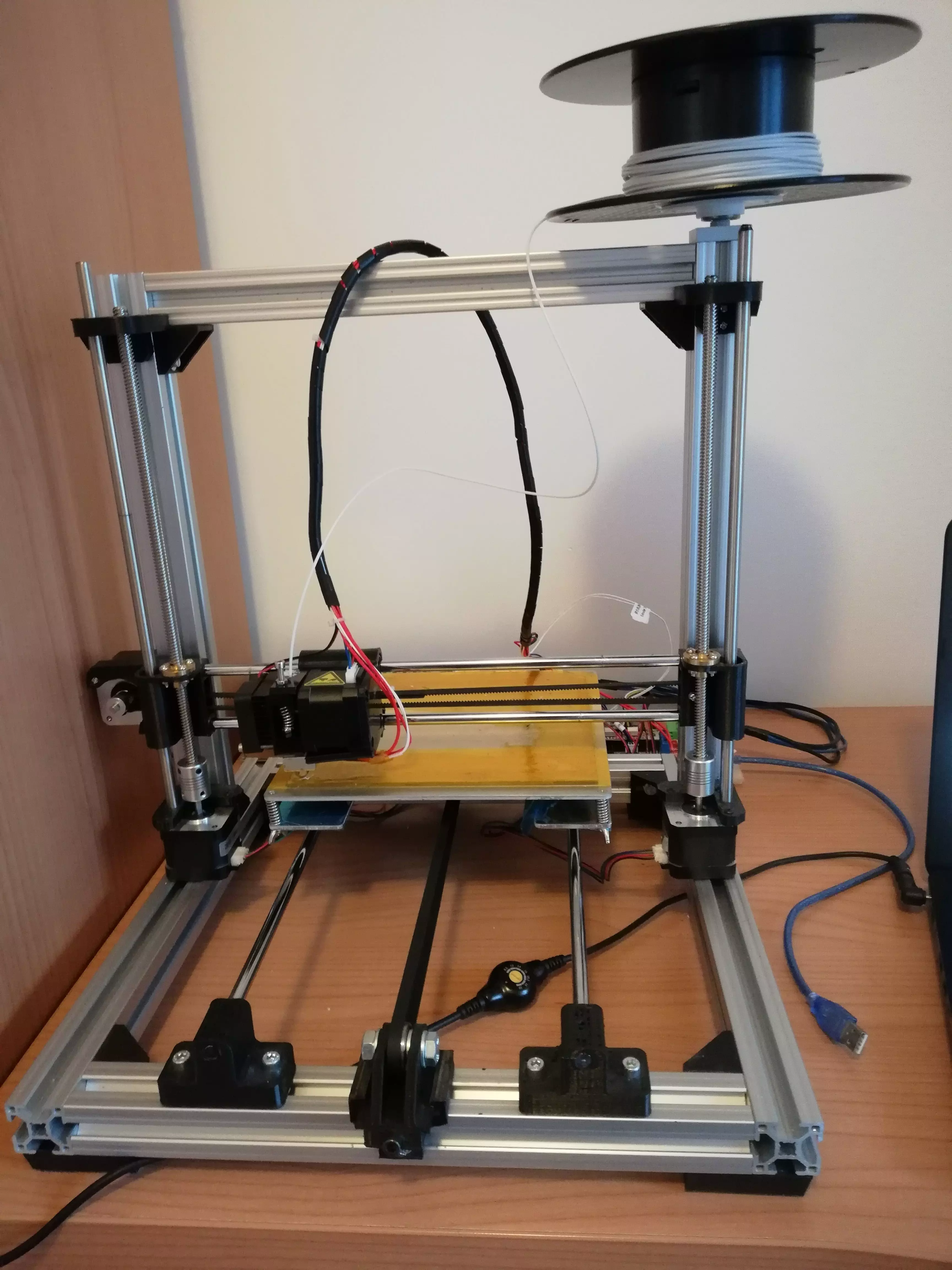 Simple and fast Spool holder 3D print model_0