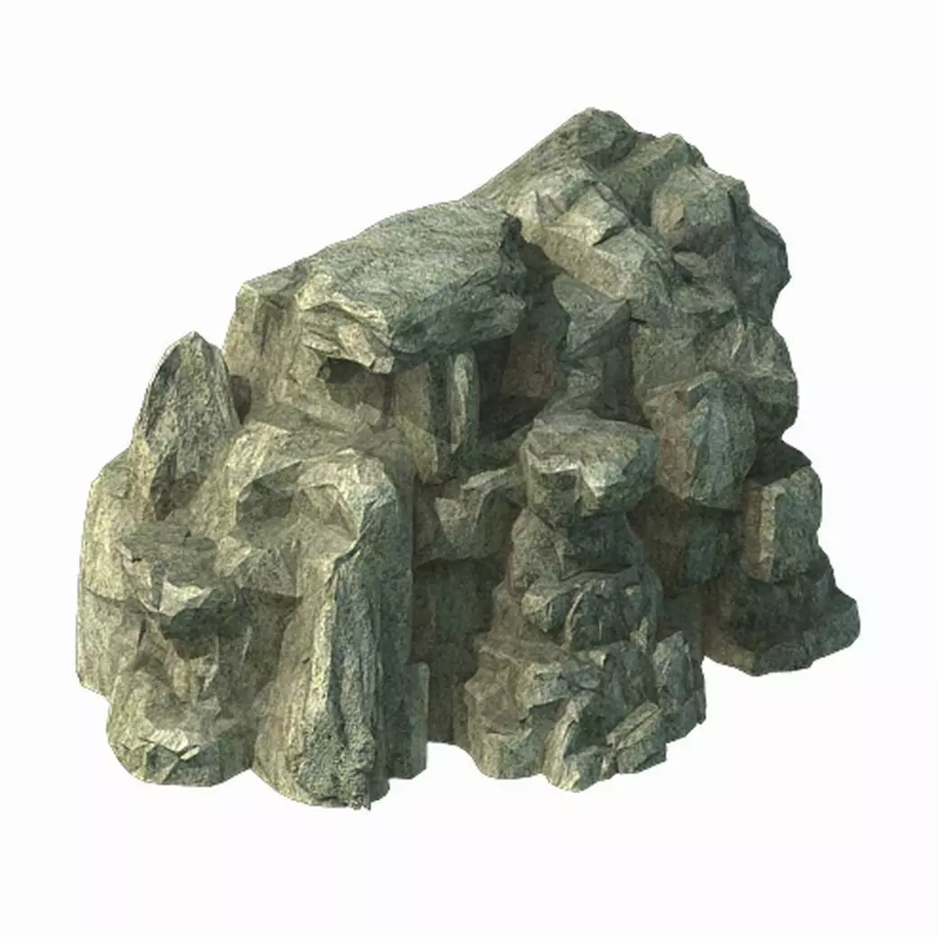 Mountain - Rock 035 3D model_0