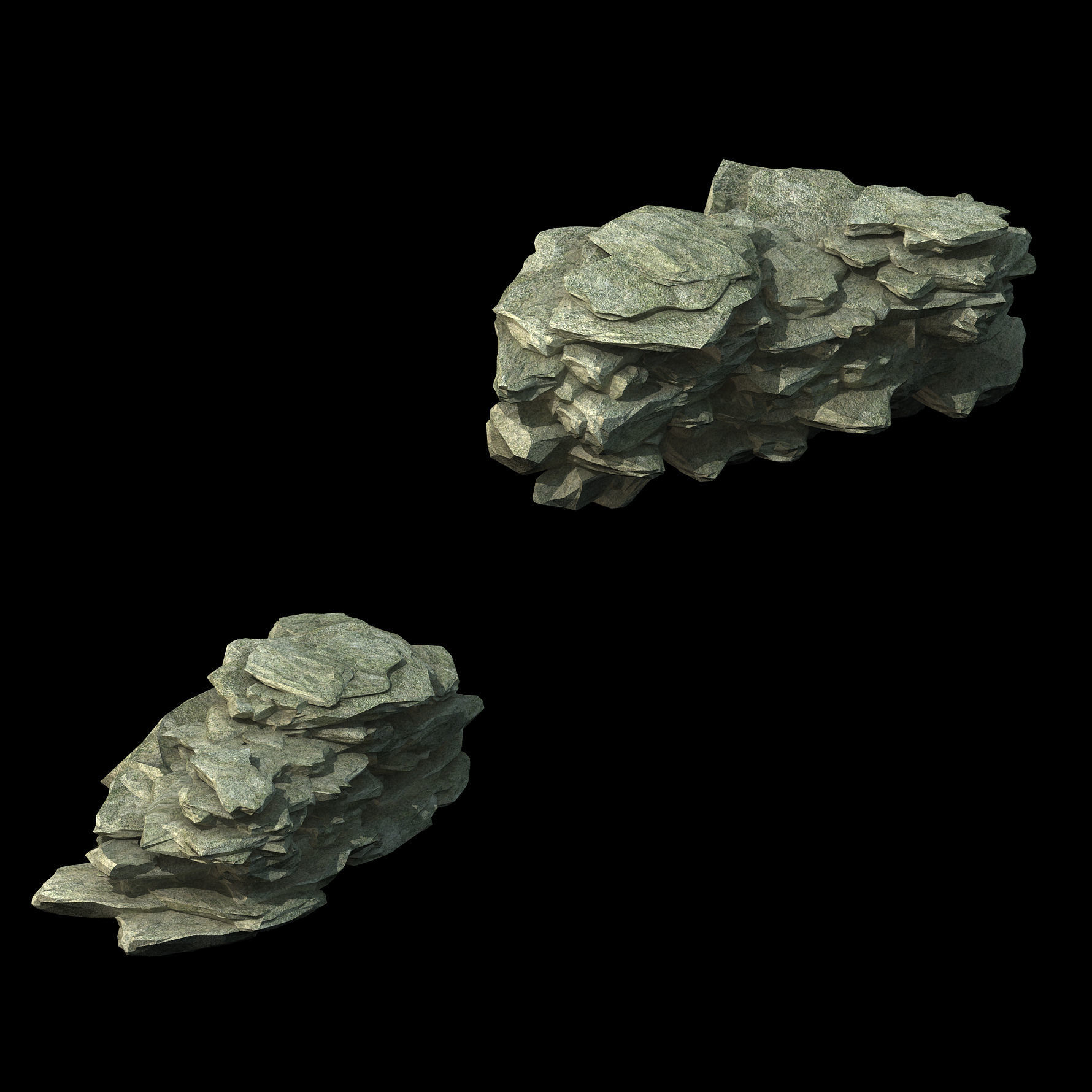 Mountain - Rock 037 3D model_4