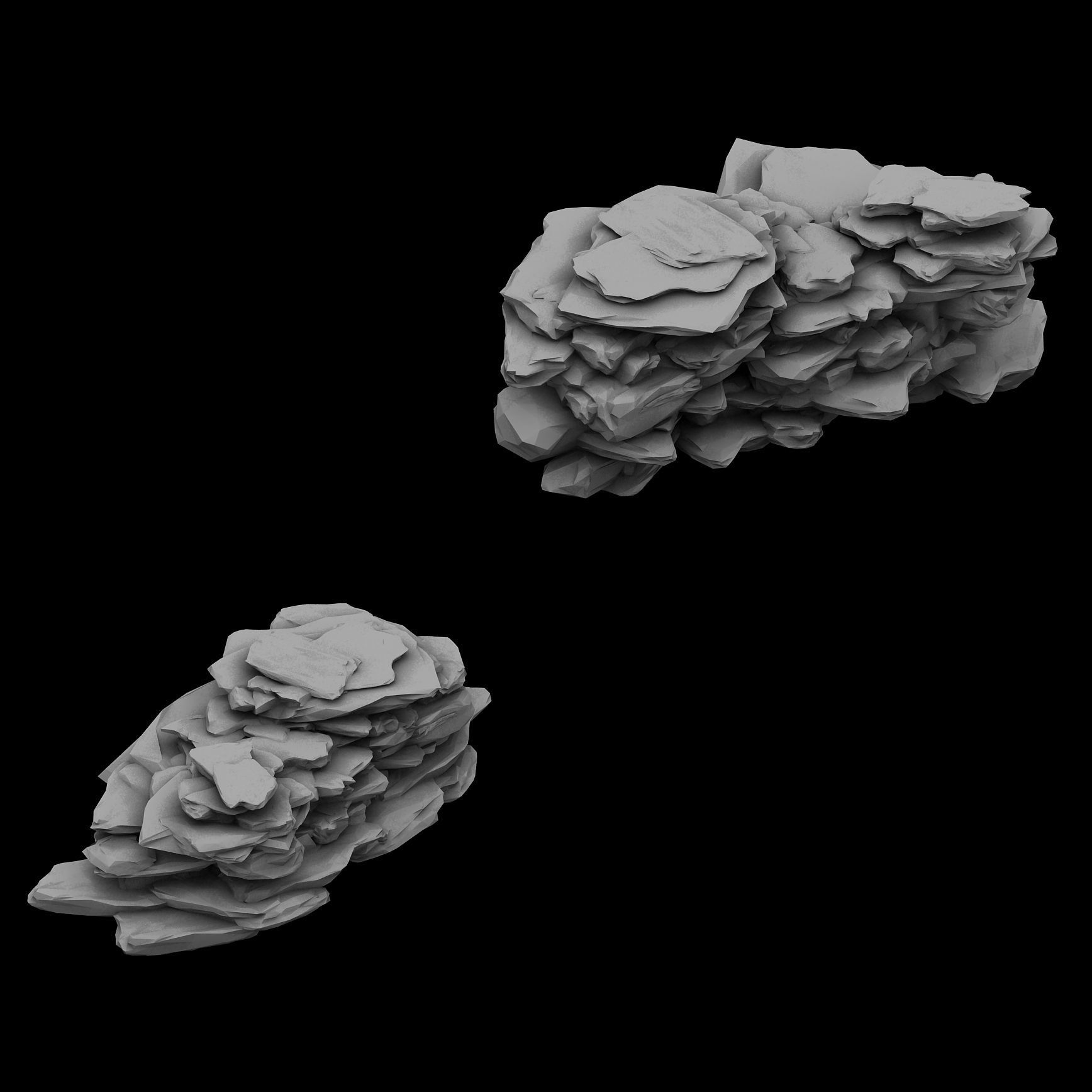 Mountain - Rock 037 3D model_6