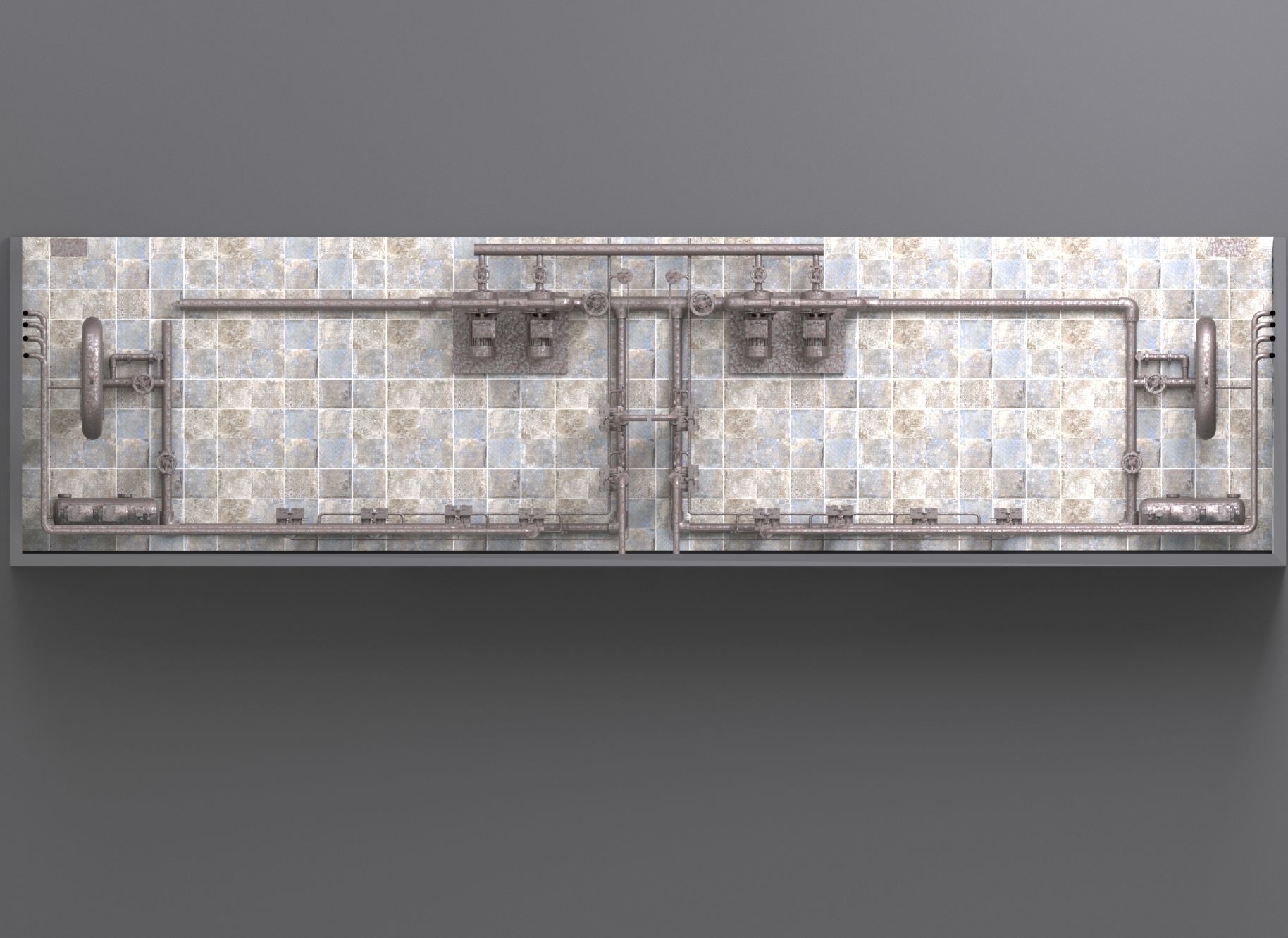 Fire-fighting pumping station 3D model_8