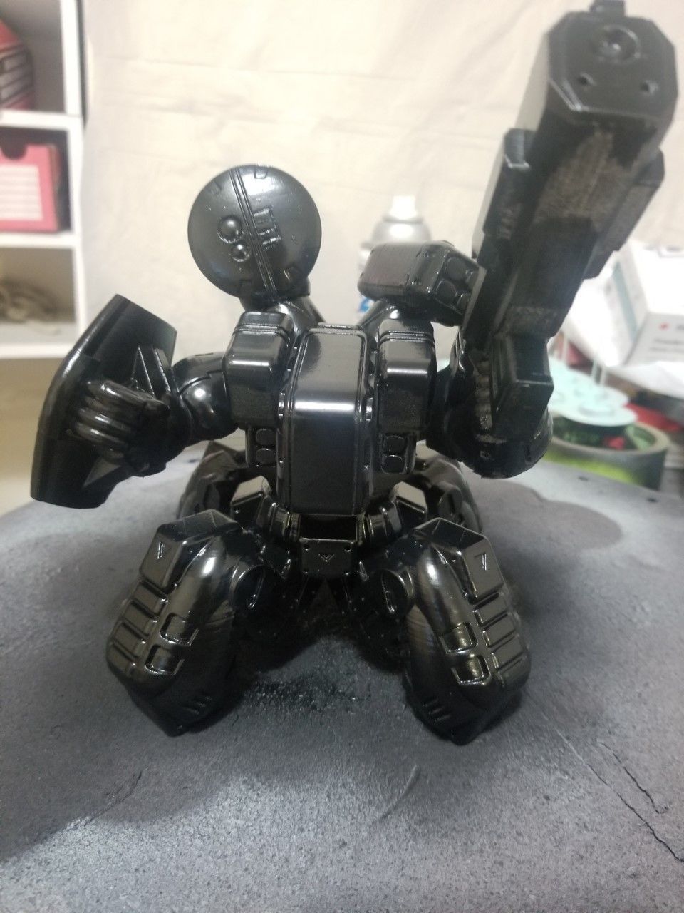 CHIBI-TECH SD - PYTHON MK-VII ARM 3D print model_7