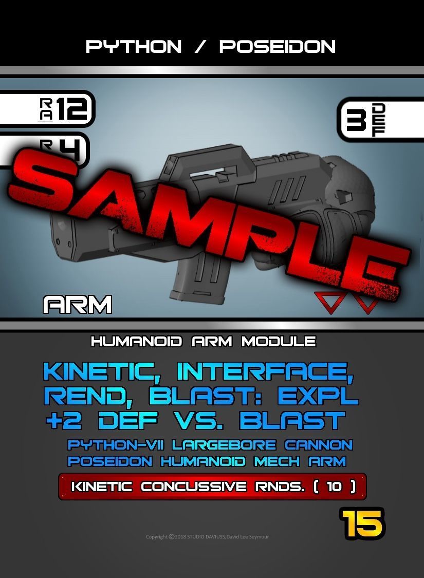 CHIBI-TECH SD - PYTHON MK-VII ARM 3D print model_10