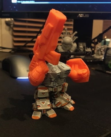 CHIBI-TECH SD - PYTHON MK-VII ARM 3D print model_9