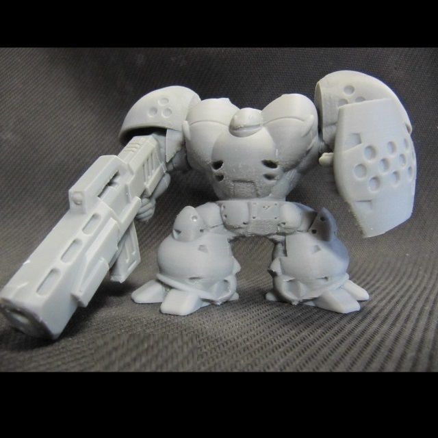 CHIBI-TECH SD - PYTHON MK-VII ARM 3D print model_6