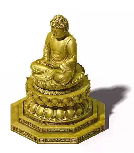 Stone - Buddha - base