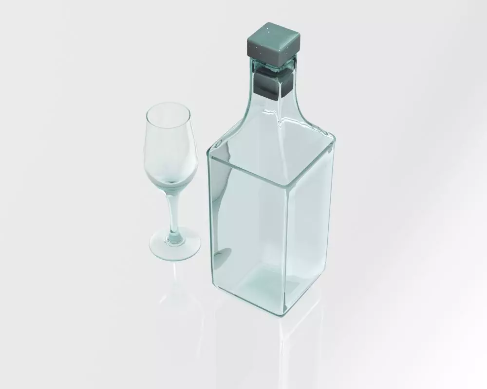 Decanter 01 3D model_0