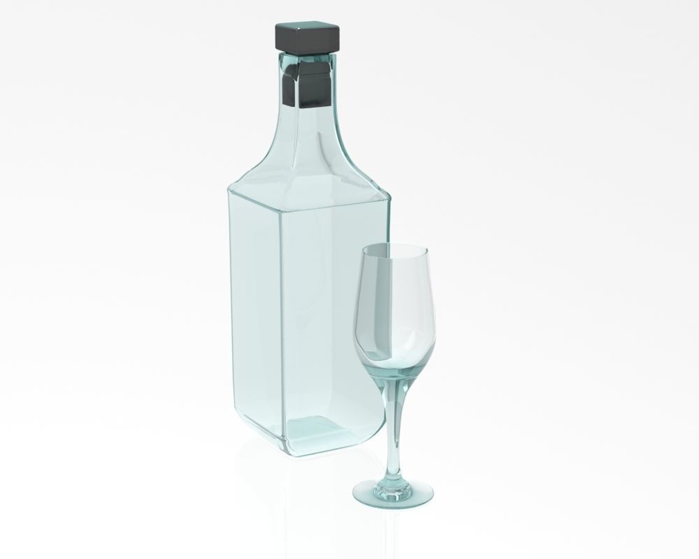 Decanter 01 3D model_6