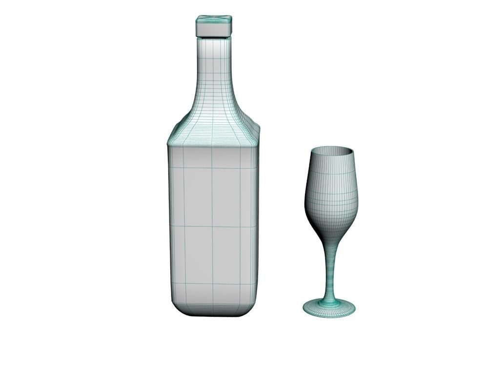 Decanter 01 3D model_15
