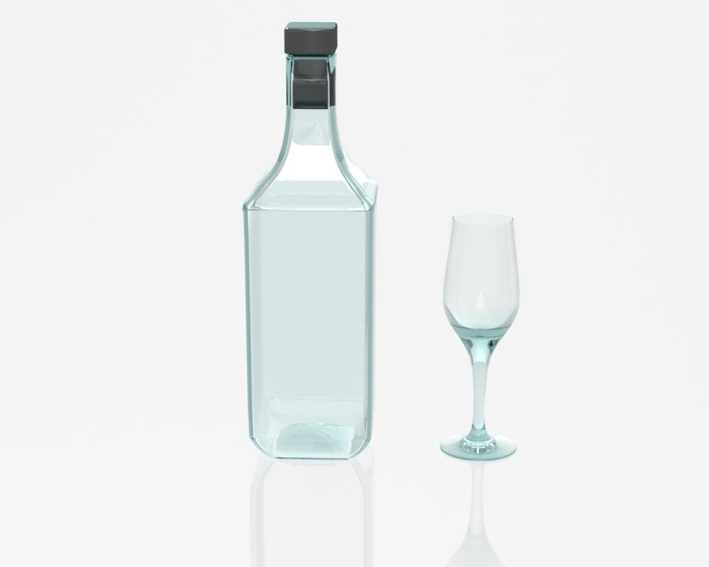 Decanter 01 3D model_2