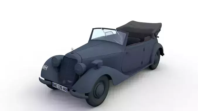 MERCEDES-BENZ TYP 170V CABRIOLET B GERMAN STAFF 1940