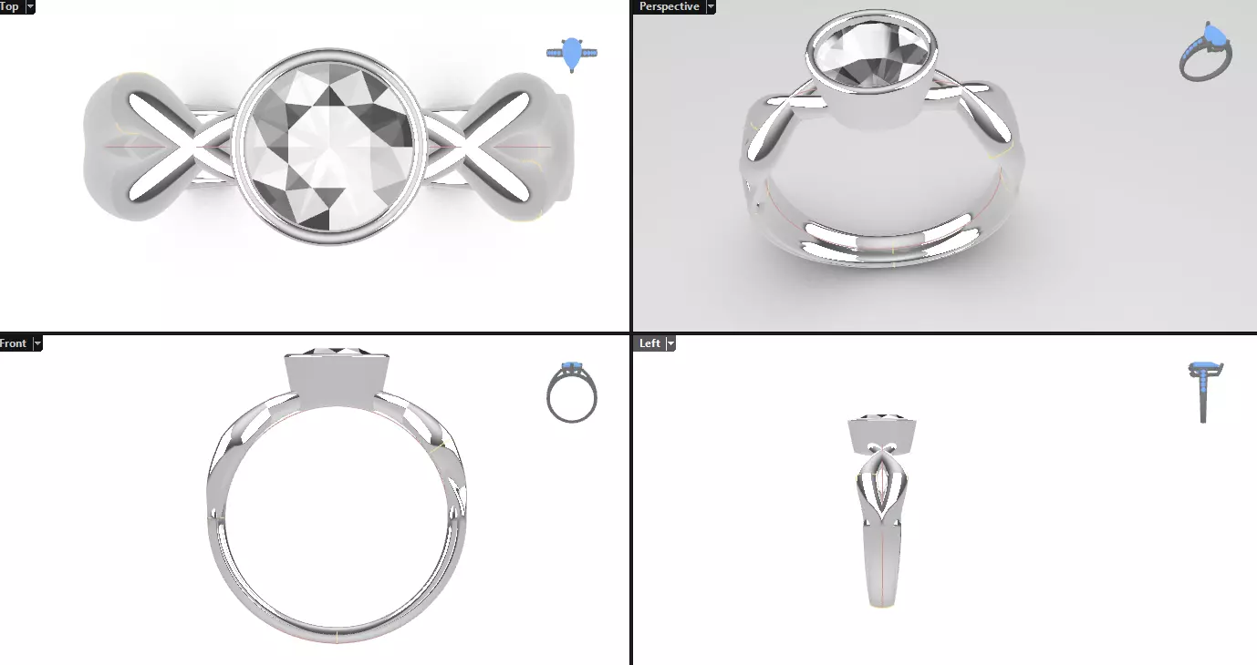 ininity basket ring - very nice 3D print model