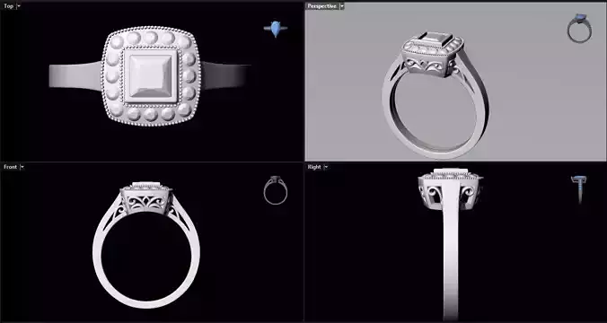 woman engagement ring 