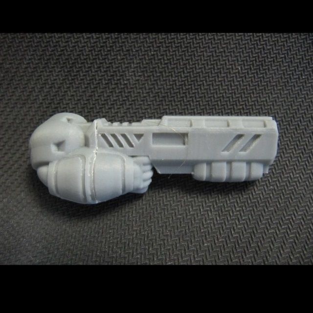CHIBI-TECH SD - RAMPAGE ARM        3D print model_2