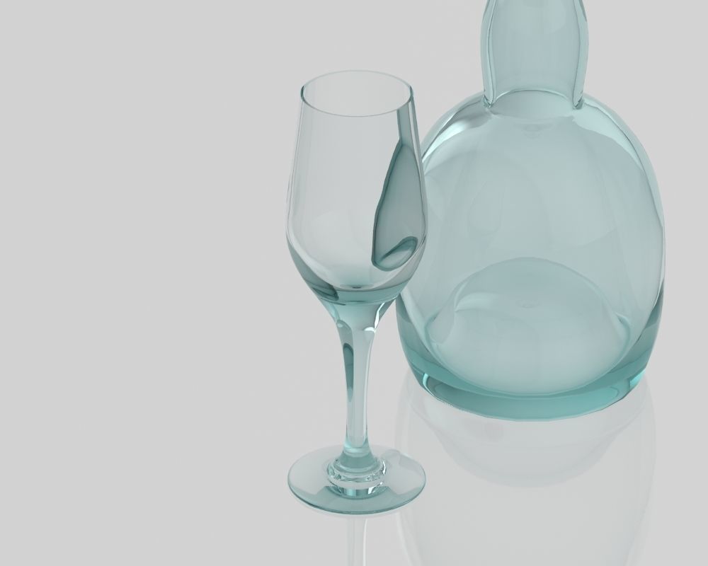 Decanter 02 3D model_10