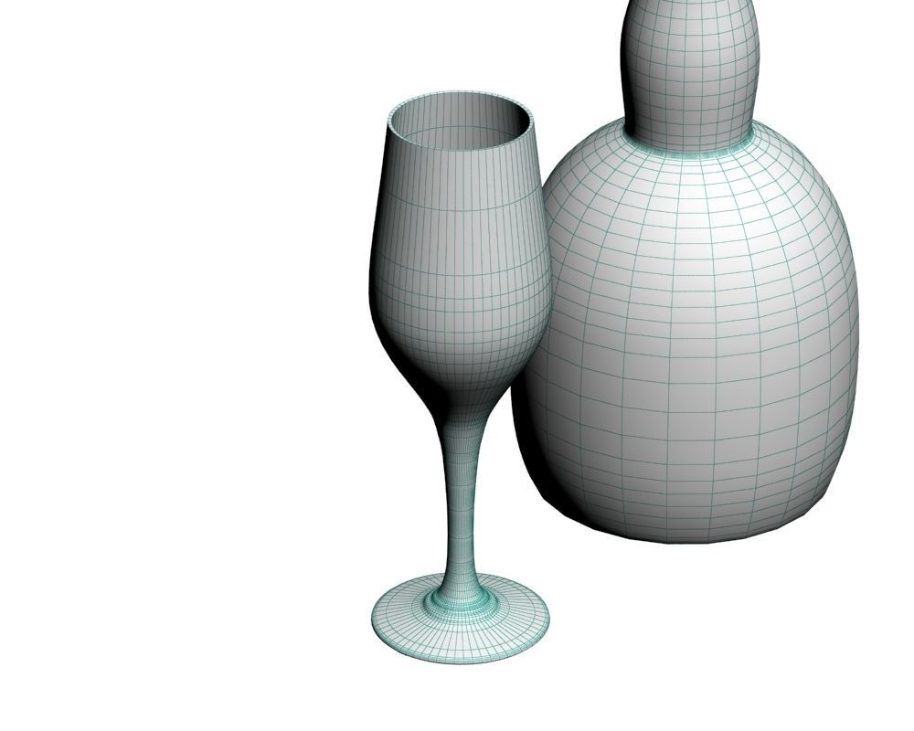 Decanter 02 3D model_17